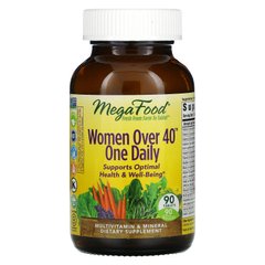 Мультивітаміни для жінок MegaFood (Women Over 40 One Daily) 90 таблеток