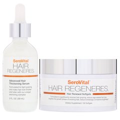 Система відновлення волосся Hair Regeneres, SeroVital, набір з 2 предметів