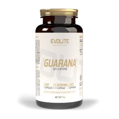 Guarana 22% Caffeine Evolite Nutrition 100 veg caps купить в Киеве и Украине