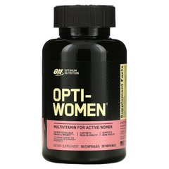 Витаминный комплекс для женщин Optimum Nutrition (Opti-Women) 60 капсул купить в Киеве и Украине