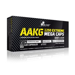 AAKG 1250 Extreme Mega Caps OLIMP 120 caps купить в Киеве и Украине
