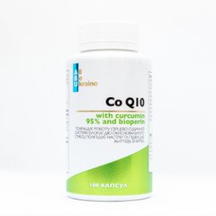 Коензим Q10 куркумін біоперин ABU All Be Ukraine (Coq10 With Curcumin 95% And Bioperine) 60 мг 100 капсул