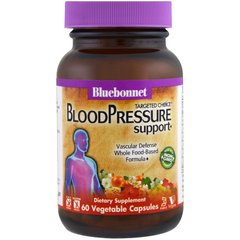 Комплекс для нормалізації кров'яного тиску, Targeted Choice, Bluebonnet Nutrition, 60 рослинних капсул