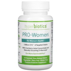 Пробіотики для жінок Hyperbiotics (Designed for Women's Health 5 мільярдів CFU) 30 таблеток