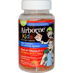 Вітамін С імунна підтримка дітей AirBorne (Vitamin C) 42 жуйок.