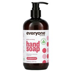 Мило для рук, рубіновий грейпфрут, Hand Soap, Ruby Grapefruit, Everyone, 377 мл