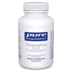 Витамины для сердца и нормального холестерина в крови Pure Encapsulations (CholestePure Plus) 120 капсул купить в Киеве и Украине