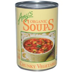 Органический суп с кусочками овощей, Amy's, 14,5 унций (411 г) купить в Киеве и Украине