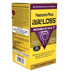 Мультивітаміни для жінок Natures Plus (AgeLoss) 90 таблеток