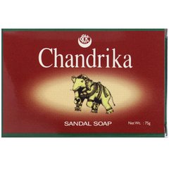 Сандалове мило Chandrika, Chandrika Soap, 1 шматок (75 г)