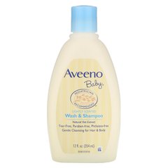 Дитячий гель для душу шампунь Aveeno (Shampoo) 354 мл