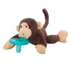 WubbaNub, Соска для немовлят, мавпа, 0-6 місяців, 1 соска
