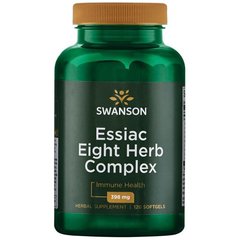 8 рослин комплекс Essiac, Essiac Eight Herb Complex, Swanson, 398 мг 120 капсул
