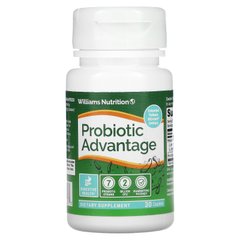 Пробіотики, Probiotic Advantage, Dr. Williams, 30 каплет