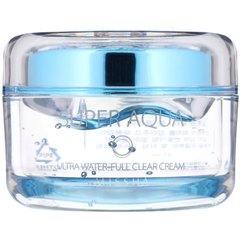 Ультра-повний, прозорий крем, Super Aqua, Ultra Water-Full Clear Cream, Missha, 47 мл