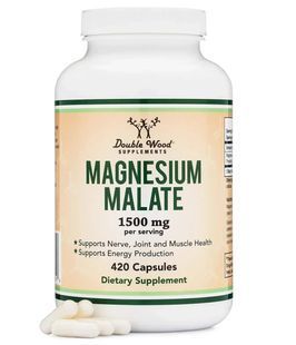 Магний Малат Double Wood (Magnesium Malate) 420 капсул купить в Киеве и Украине