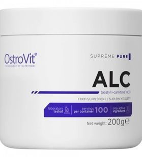 Ацетил L-карнитин OstroVit (ALC Acetyl L-Carnitine) 200 г купить в Киеве и Украине