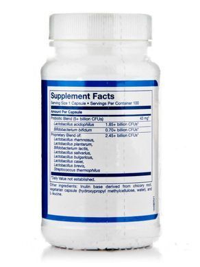 Пробіотики Klaire Labs (Vital-10) 100 вегетаріанських капсул