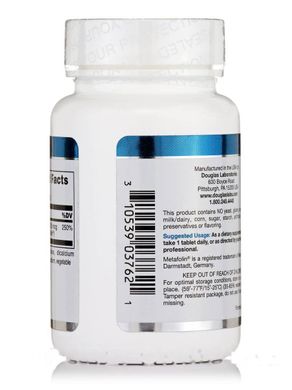 Вітамін B9 Метил Фолат Douglas Laboratories (Methyl Folate L-5-MTHF) 1000 мкг 60 таблеток