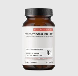 Designs for Beauty (Perfect Equilibrium) Broad Spectrum Probiotic for Skin Health 60 Capsules
