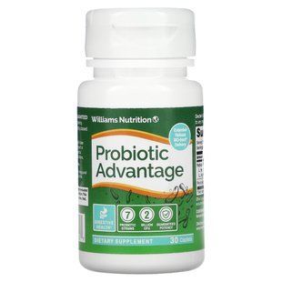 Probiotics, Probiotic Advantage, Dr. Williams, 30 tablets