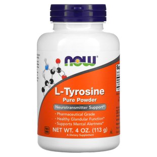 Тирозин Now Foods (L-Tyrosine) 400 мг 113 г купить в Киеве и Украине