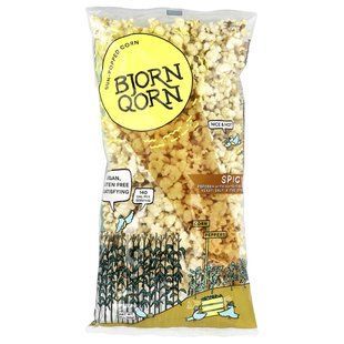 BjornQorn, жареная на солнце кукуруза, пряная, 85 г (3 унции) купить в Киеве и Украине