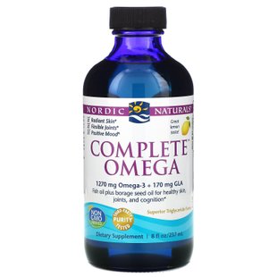 Омега 3-6-9 Nordic Naturals (Complete Omega) 237 мл со вкусом лимона купить в Киеве и Украине