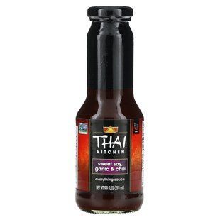 Thai Kitchen, Everything Sauce, Sweet Soy, Garlic & Chili , 9.9 fl oz (293 ml) купить в Киеве и Украине