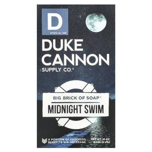 Duke Cannon Supply Co., Big Brick of Bar Soap&reg;, Midnight Swim, 10 oz купить в Киеве и Украине