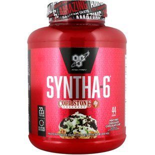 Сывороточный протеин BSN (Syntha-6) 2 кг со вкусом мяты и шоколада купить в Киеве и Украине