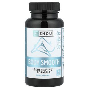 Zhou Nutrition, Body Smooth, 30 веганских капсул купить в Киеве и Украине