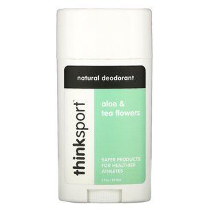 natural deodorant, aloe and tea flower, 2.9 oz (85.8 ml)