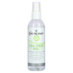 Cococare, Масло чайного дерева, увлажняющий тоник для лица, без спирта, 4 жидких унции (118 мл) купить в Киеве и Украине