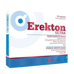 Комплекс для мужского здоровья Эректон Ультра OLIMP (Erekton Ultra) 30 капсул купить в Киеве и Украине