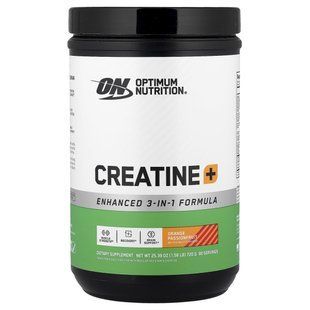 Optimum Nutrition, Creatine+, Orange Passionfruit, 1.58 lb (720 g) купить в Киеве и Украине