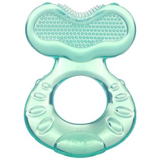 Nuby, Успокаивающий прорезыватель, Teeth Eez, 3 + M, Aqua, 1 прорезыватель купить в Киеве и Украине