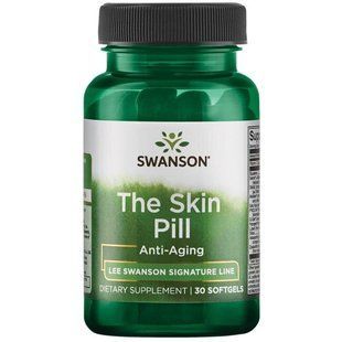 Таблетка для кожи, The Skin Pill, Swanson, 30 капсул купить в Киеве и Украине