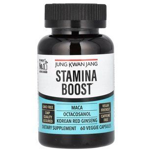 CheongKwanJang, Stamina Boost, Caffeine Free, 60 Veggie Capsules купить в Киеве и Украине