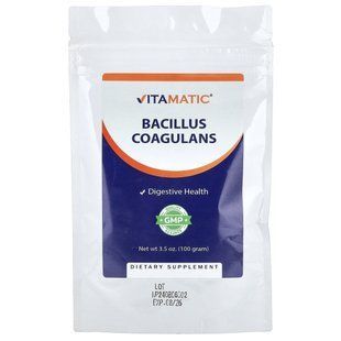 Vitamatic, Bacillus Coagulans, 100 г (3,5 унції)