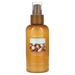 Nature Republic, Argan Essential Hair No Wash Treatment, 5.41 fl oz (160 ml) купить в Киеве и Украине