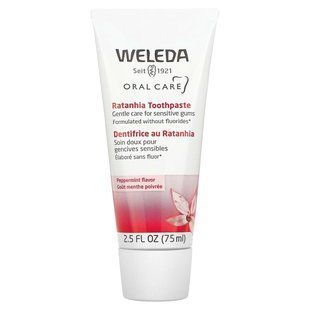 Зубная паста с крамерией, Weleda, 2,5 жидкой унции (75 мл) купить в Киеве и Украине