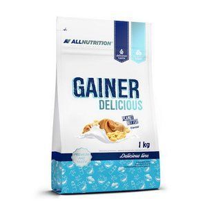 All Nutrition, Gainer Delicious, 1 kg, chocolate peanut butter купить в Киеве и Украине