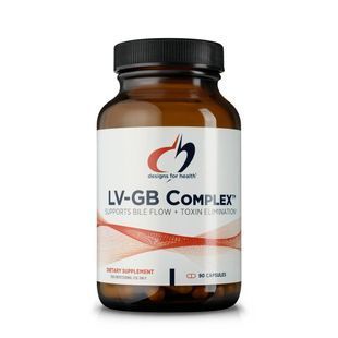 Підтримка відтоку жовчі та детоксу Designs for Health (LV-GB Complex) 90 капсул