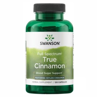 Корица Swanson (True Cinnamon) 120 капсул купить в Киеве и Украине