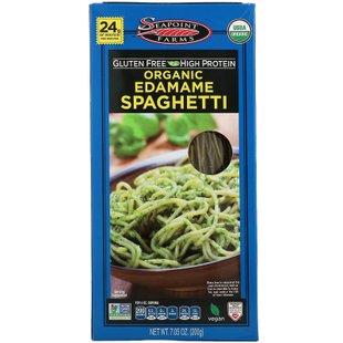 Спагетти из эдамаме Seapoint Farms (Edamame Spaghetti) 200 г купить в Киеве и Украине