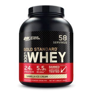 Протеїн 100% Whey Gold Standard Optimum Nutrition 1.8 кг Ванільне морозиво
