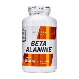 Progress Nutrition, Beta Alanine 4000 mg, 100 caps купить в Киеве и Украине