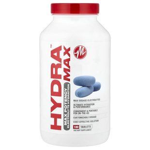 Metabolic Nutrition, HydraMAX&trade;, Max Potency, 180 Tablets
