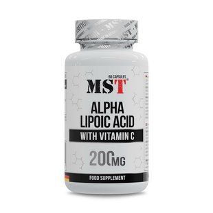 MST, Alpha Lipoic Acid with Vitamin C 200 mg, 60 caps купить в Киеве и Украине